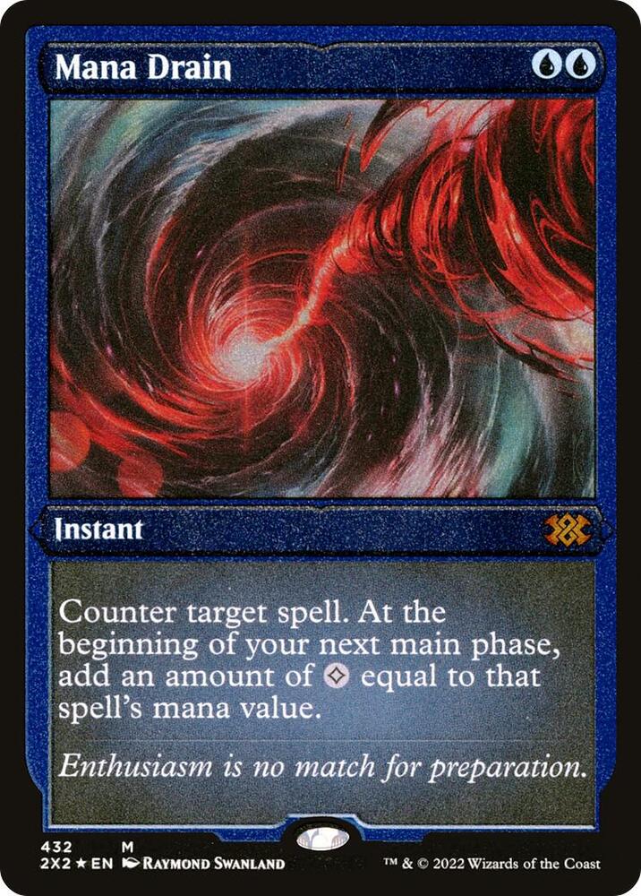 Mana Drain (Foil Etched) [Double Masters 2022] 432