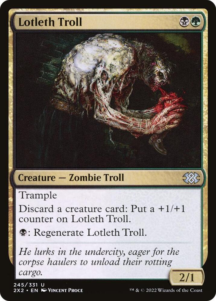 Lotleth Troll [Double Masters 2022] 245