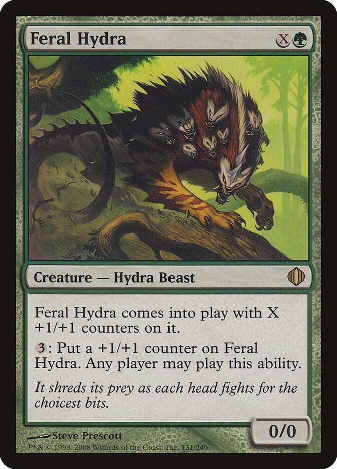 Feral Hydra [Shards of Alara] 131