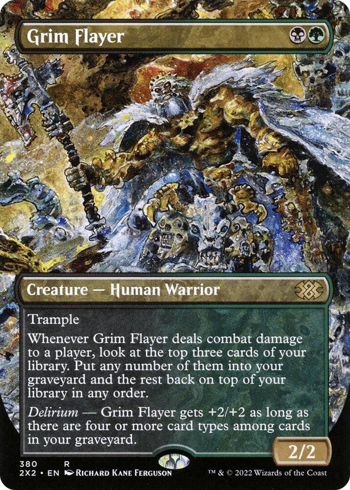 Grim Flayer (Borderless) [Double Masters 2022] 380