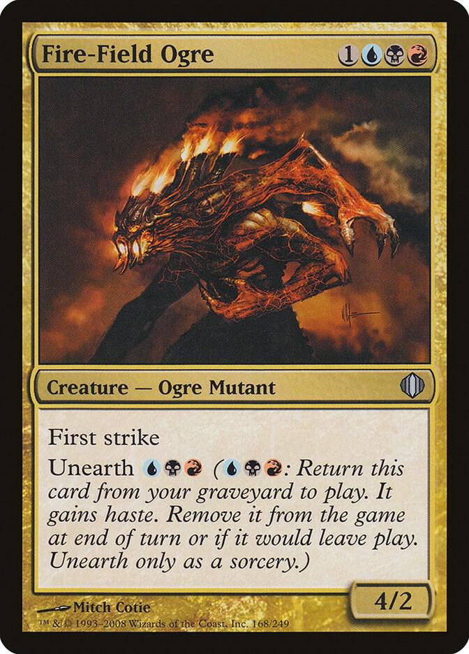Fire-Field Ogre [Shards of Alara] 168