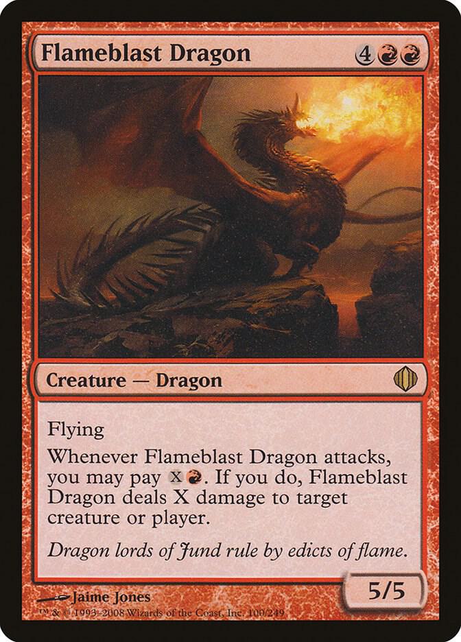 Flameblast Dragon [Shards of Alara] 100