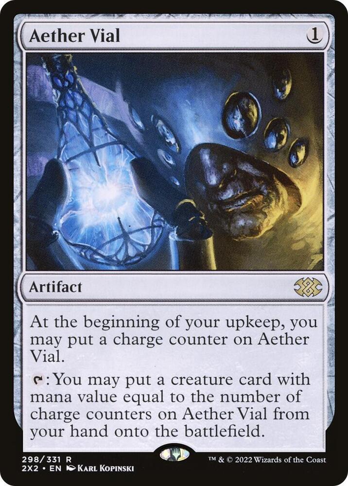Aether Vial [Double Masters 2022] 298