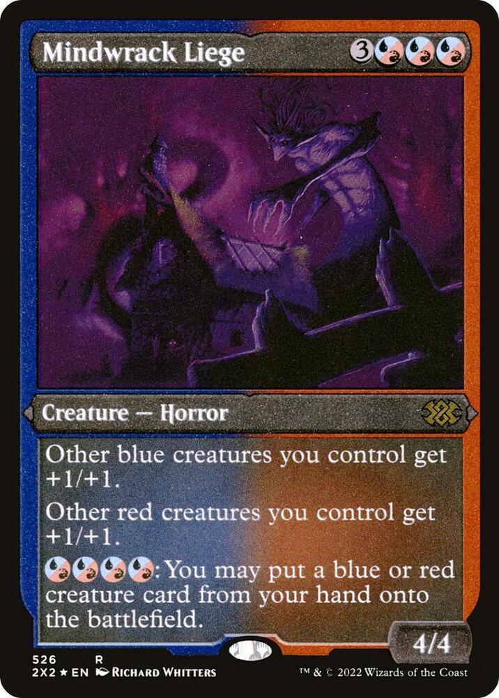 Mindwrack Liege (Foil Etched) [Double Masters 2022] 526
