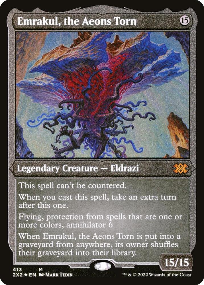 Emrakul, the Aeons Torn (Foil Etched) [Double Masters 2022] 413