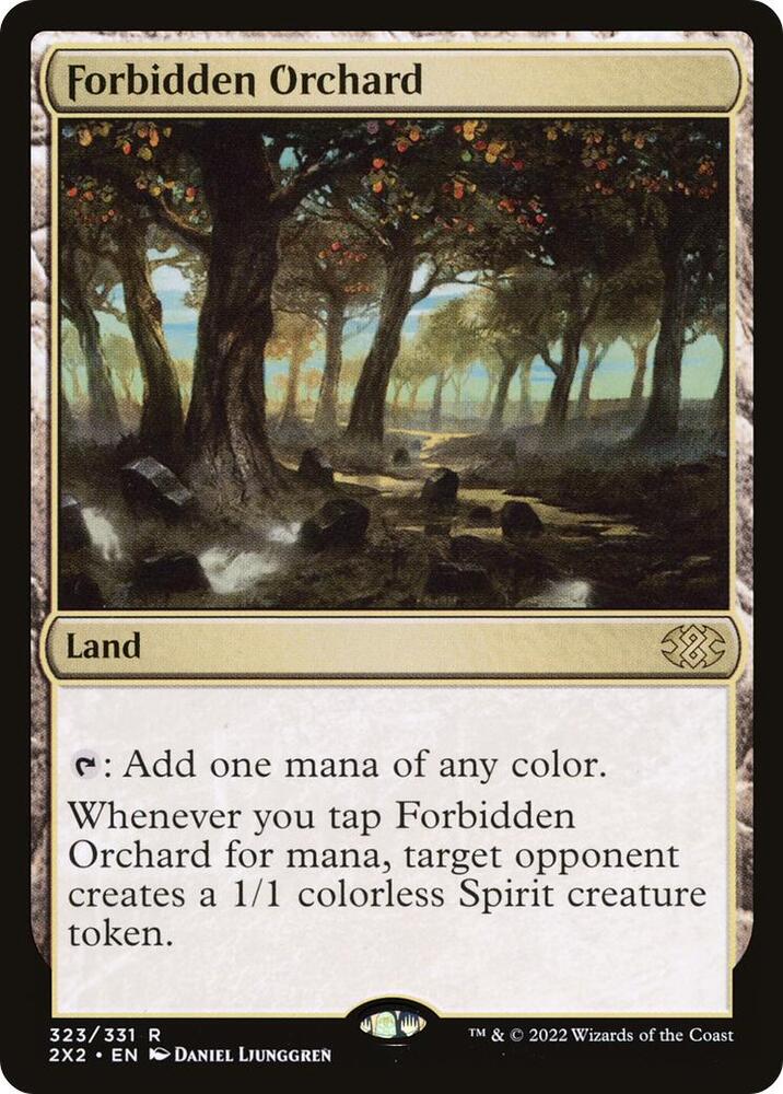 Forbidden Orchard [Double Masters 2022] 323