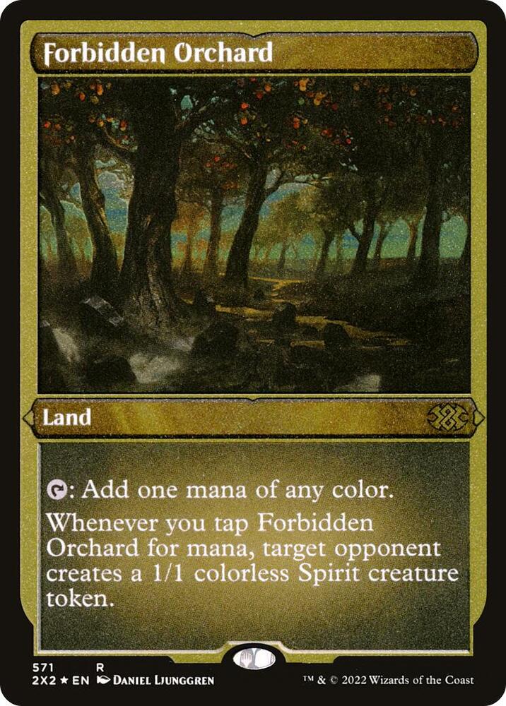 Forbidden Orchard (Foil Etched) [Double Masters 2022] 571