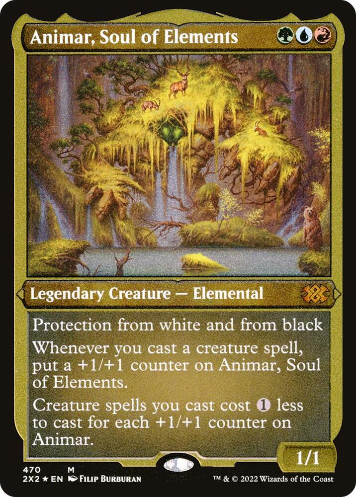 Animar, Soul of Elements (Foil Etched) [Double Masters 2022] 470
