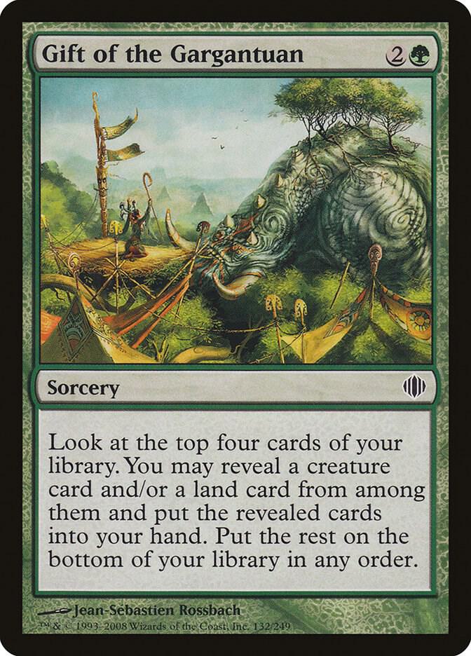 Gift of the Gargantuan [Shards of Alara] 132