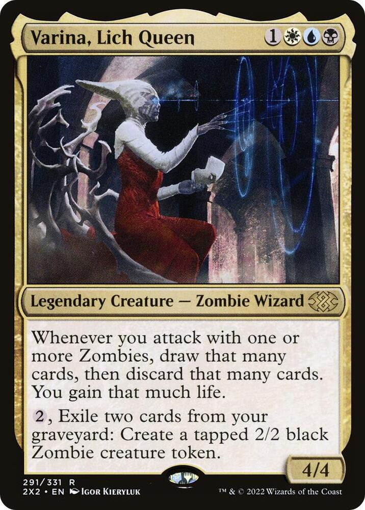 Varina, Lich Queen [Double Masters 2022] 291
