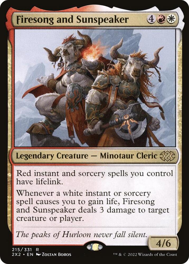 Firesong and Sunspeaker [Double Masters 2022] 215