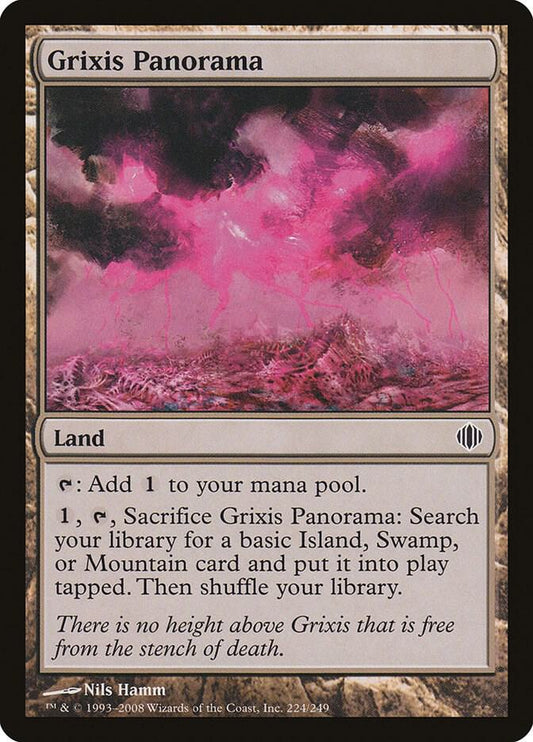 Grixis Panorama [Shards of Alara] 224