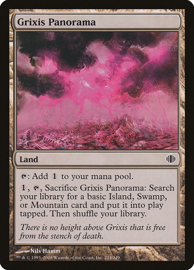 Grixis Panorama [Shards of Alara] 224