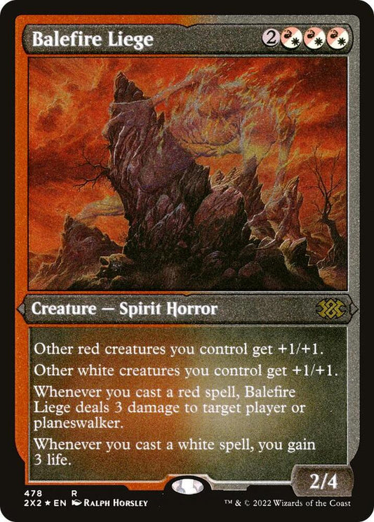 Balefire Liege (Foil Etched) [Double Masters 2022] 478
