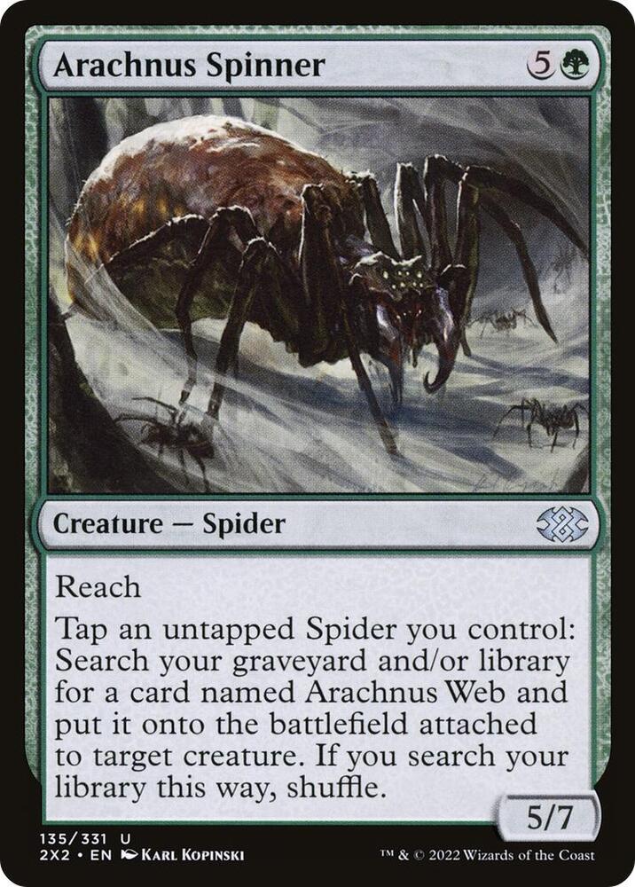 Arachnus Spinner [Double Masters 2022] 135