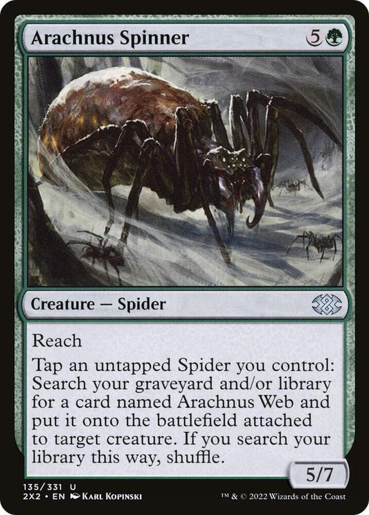 Arachnus Spinner [Double Masters 2022] 135