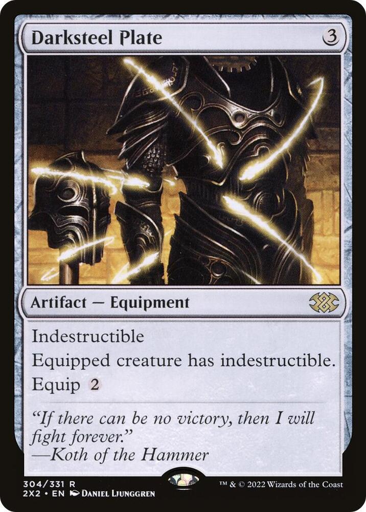 Darksteel Plate [Double Masters 2022] 304