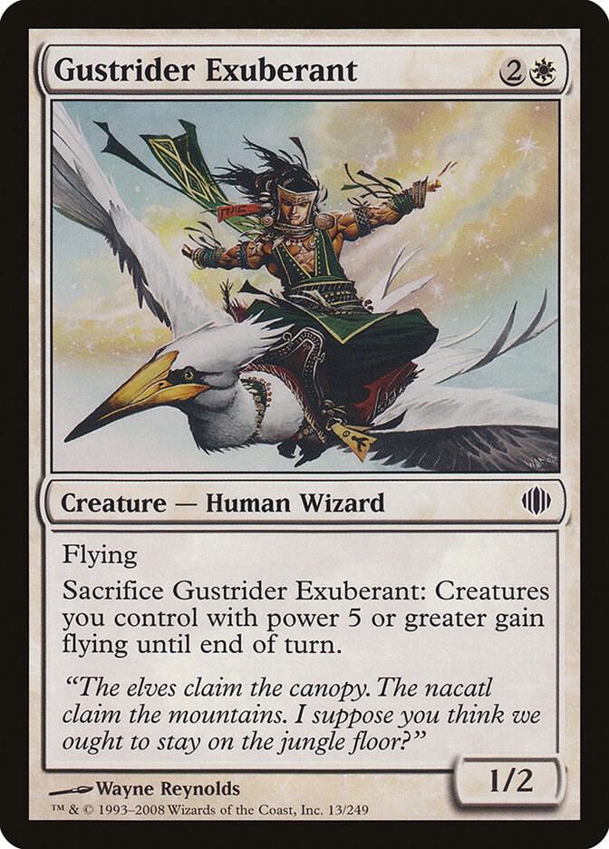 Gustrider Exuberant [Shards of Alara] 13