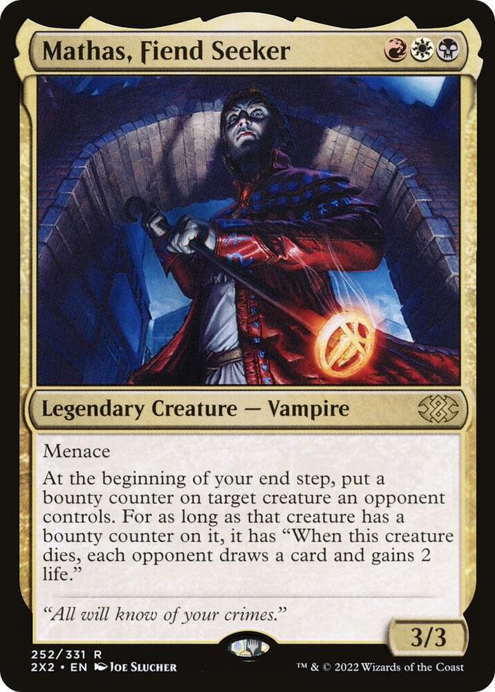 Mathas, Fiend Seeker [Double Masters 2022] 252