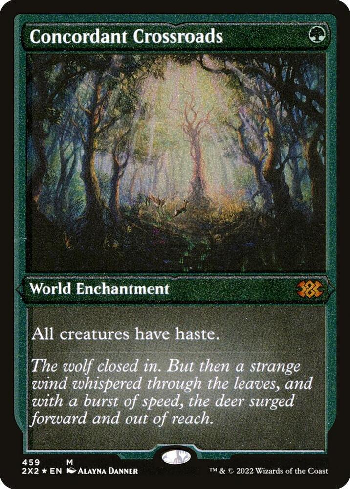 Concordant Crossroads (Foil Etched) [Double Masters 2022] 459