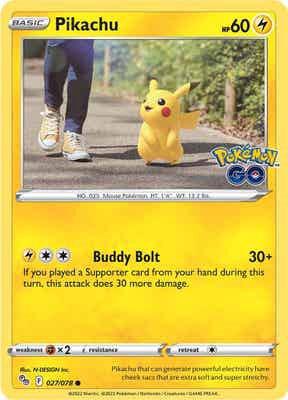 Pikachu (27) [Pokemon GO] 027/078