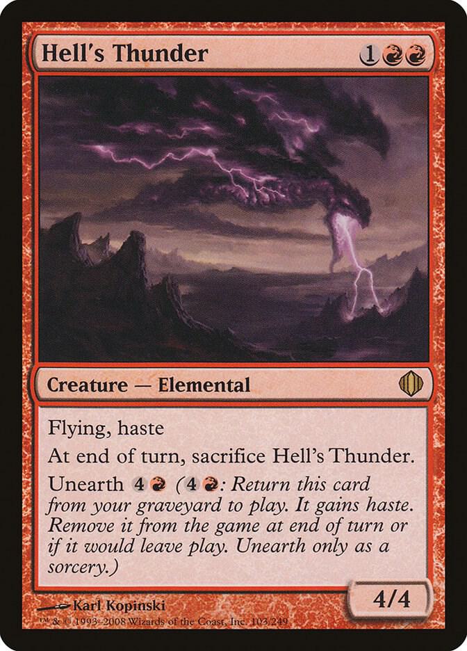 Hell's Thunder [Shards of Alara] 103