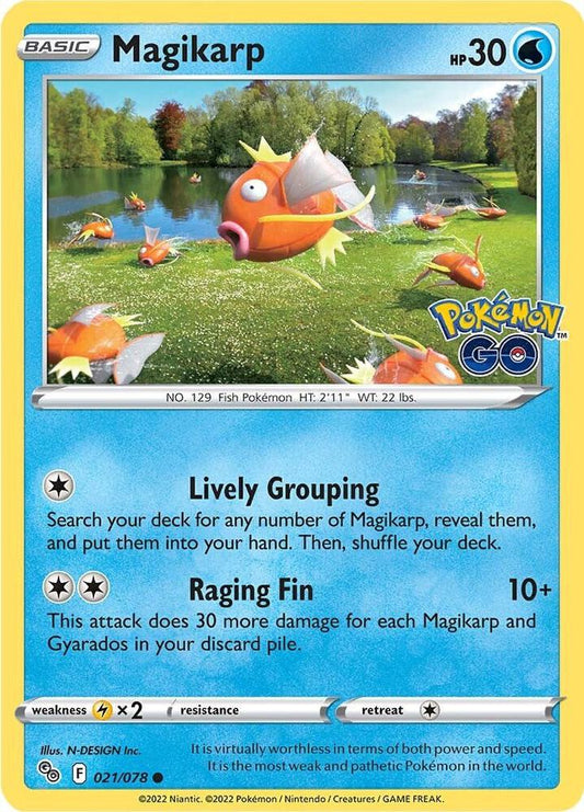 Magikarp [Pokemon GO] 021/078