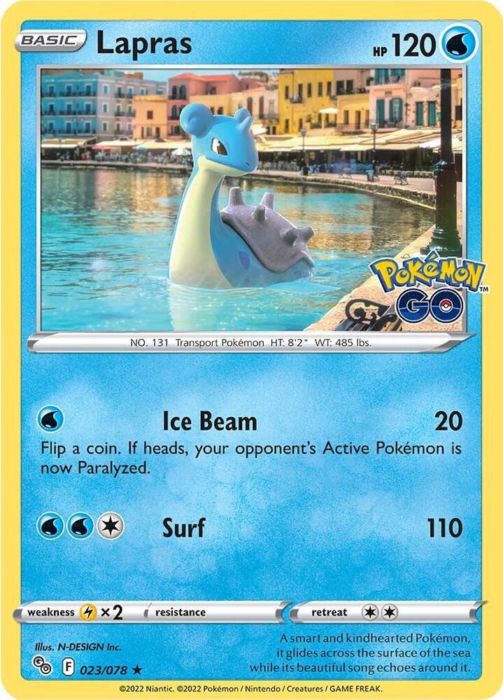 Lapras [Pokemon GO] 023/078