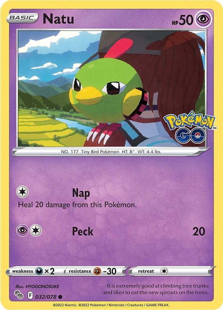 Natu [Pokemon GO] 032/078