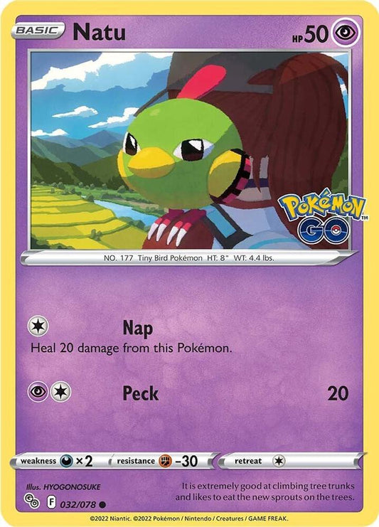 Natu [Pokemon GO] 032/078