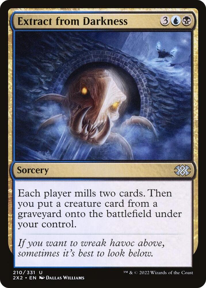 Extract from Darkness [Double Masters 2022] 210