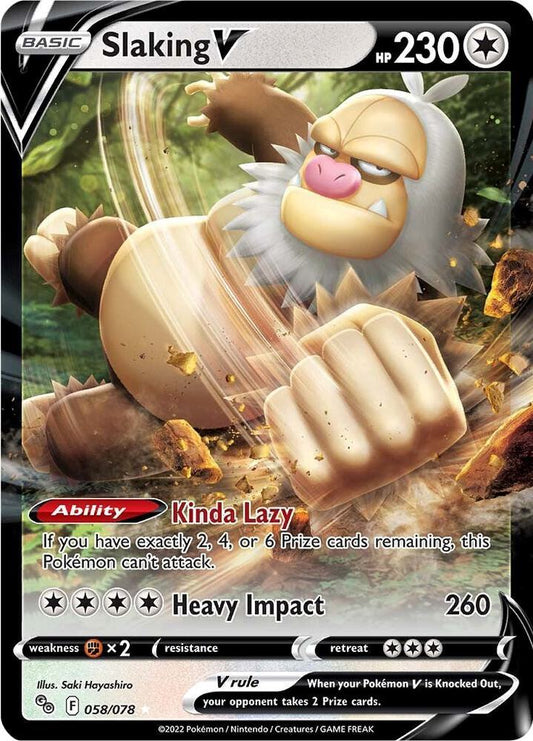 Slaking V [Pokemon GO] 058/078