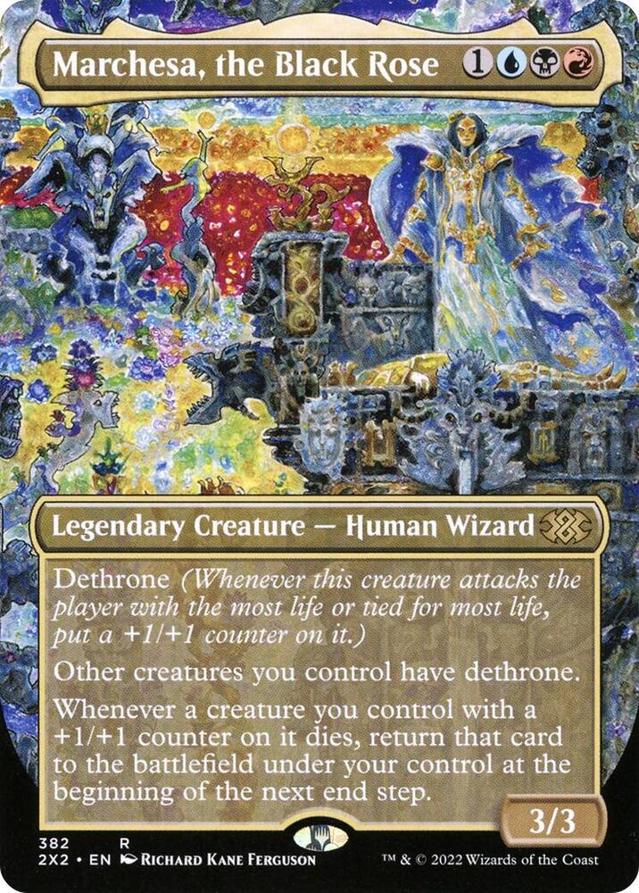 Marchesa, the Black Rose (Borderless) [Double Masters 2022] 382