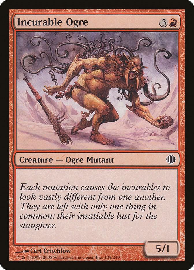Incurable Ogre [Shards of Alara] 105