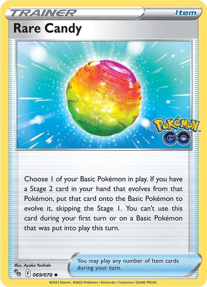 Rare Candy [Pokemon GO] 069/078
