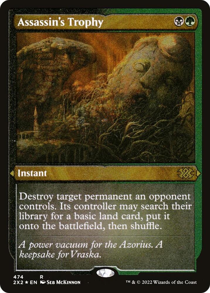 Assassin's Trophy (Foil Etched) [Double Masters 2022] 474