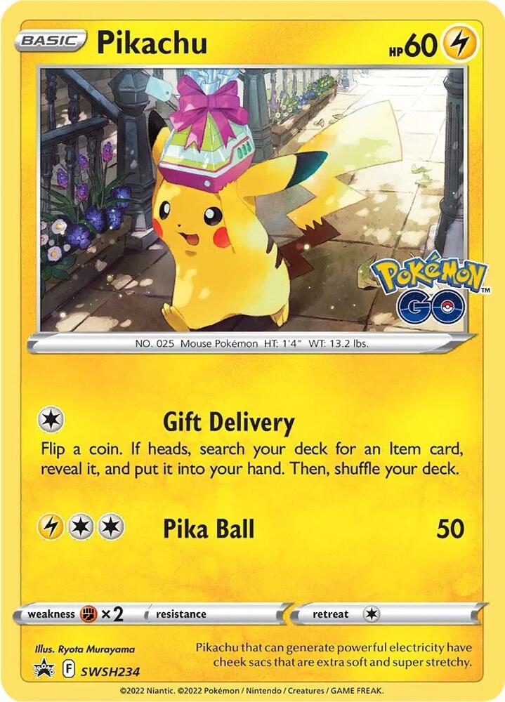 Pikachu - SWSH234 [SWSH: Sword & Shield Promo Cards] SWSH234