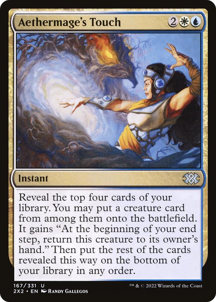 Aethermage's Touch [Double Masters 2022] 167