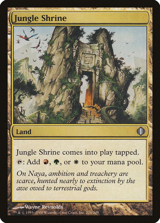 Jungle Shrine [Shards of Alara] 226