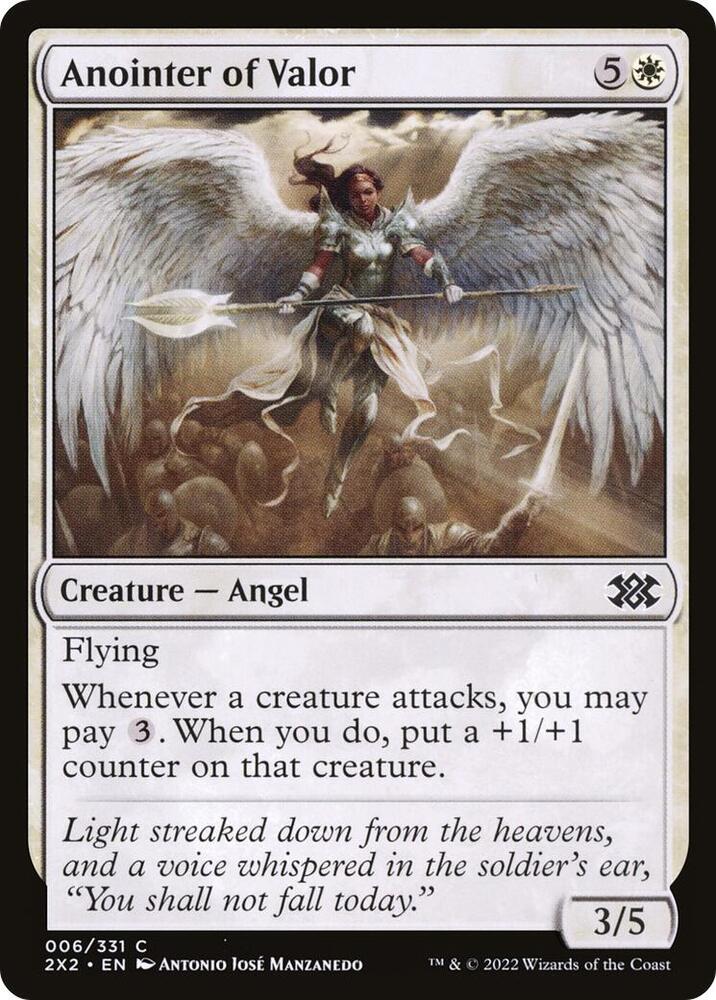 Anointer of Valor [Double Masters 2022] 6