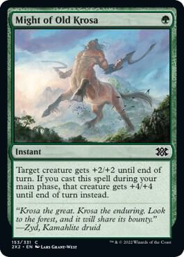 Might of Old Krosa [Double Masters 2022] 153