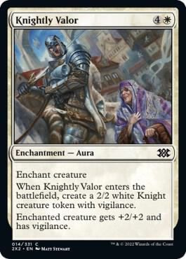 Knightly Valor [Double Masters 2022] 14
