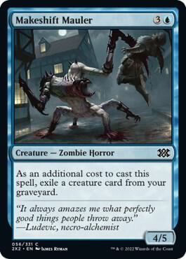 Makeshift Mauler [Double Masters 2022] 56