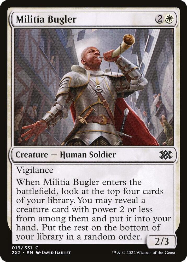Militia Bugler [Double Masters 2022] 19
