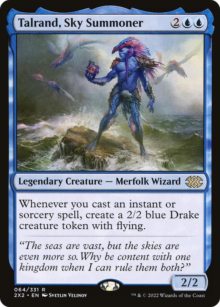 Talrand, Sky Summoner [Double Masters 2022] 64