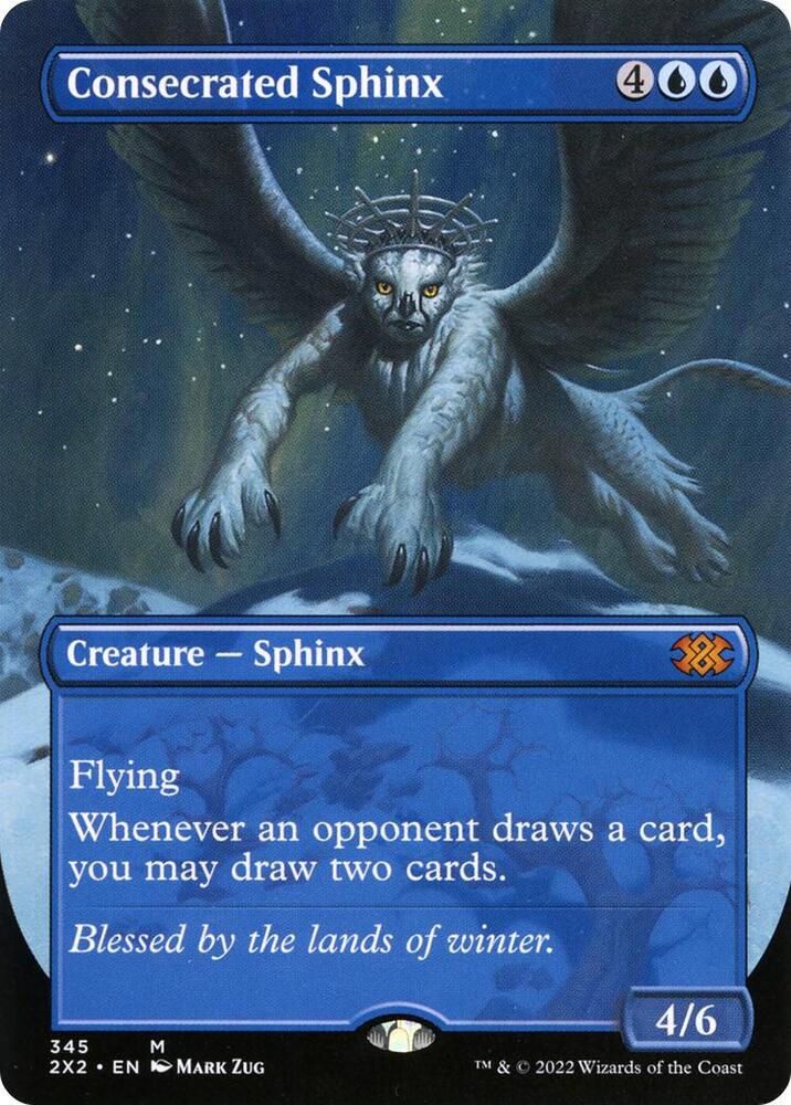 Consecrated Sphinx (Borderless) [Double Masters 2022] 345