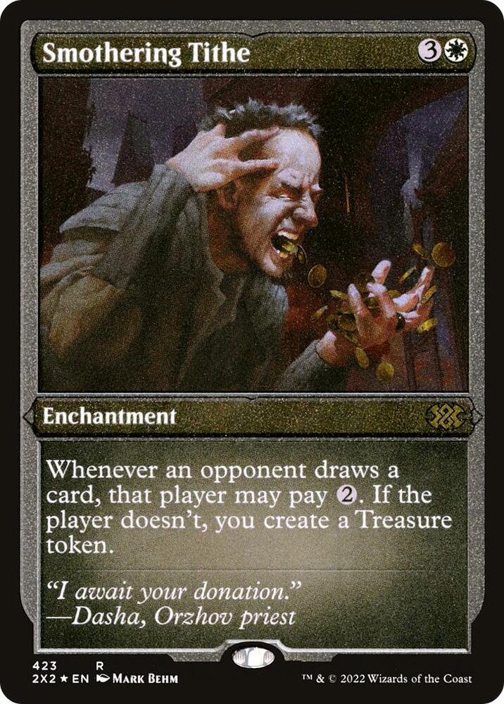 Smothering Tithe (Foil Etched) [Double Masters 2022] 423