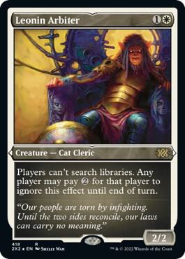 Leonin Arbiter (Foil Etched) [Double Masters 2022] 418