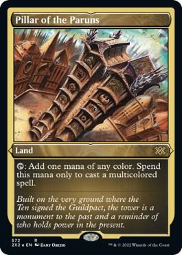 Pillar of the Paruns (Foil Etched) [Double Masters 2022] 572
