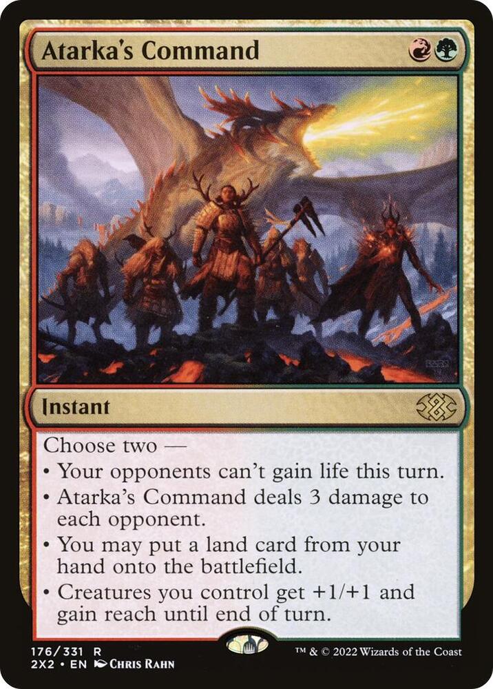 Atarka's Command [Double Masters 2022] 176